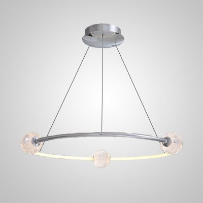 Подвесная люстра STORMS CH D89 Chrome ImperiumLoft 195491-23