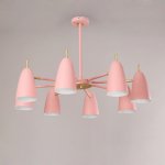 Люстра на штанге PINNACLE D86 Pink ImperiumLoft 195496-26