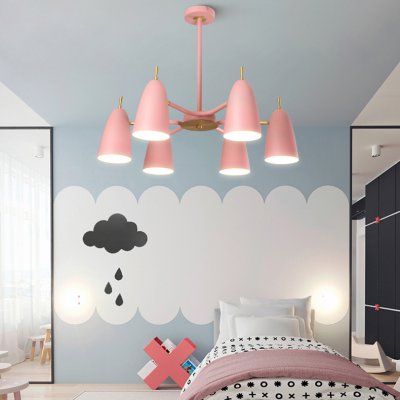 Люстра на штанге PINNACLE D70 Pink ImperiumLoft 195500-26