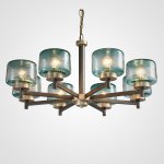 Подвесная люстра POT D82 Blue ImperiumLoft 195520-26