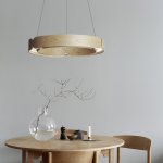 Подвесной кольцевой светильник RANGE 1 D70 Red wood ImperiumLoft 195536-26