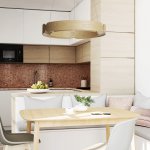 Подвесной кольцевой светильник RANGE 1 D70 Red wood ImperiumLoft 195536-26