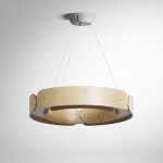 Подвесной кольцевой светильник RANGE 1 D55 Light wood ImperiumLoft 195537-26