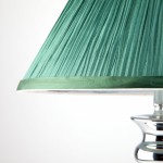 Настольная лампа с зеленым абажуром Eurosvet 008/1T Majorka
