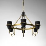 Подвесная люстра REINAR B D78 Black ImperiumLoft 196747-26