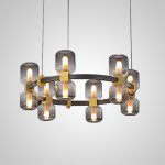 Подвесная люстра WENDEL L12 Grey ImperiumLoft 196749-23