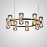 Подвесная люстра WENDEL L16 Grey ImperiumLoft 196750-23