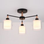 Люстра на штанге RICE D50 Black ImperiumLoft 196792-26