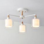 Люстра на штанге RICE D50 White ImperiumLoft 196794-26