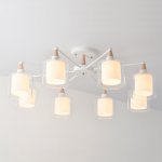 Люстра на штанге RICE D89 White ImperiumLoft 196796-26