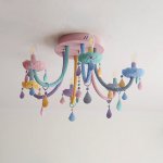 Потолочная люстра RAINBOW SHORT 6 lamps ImperiumLoft 196807-26