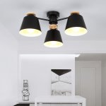 Люстра на штанге SCAD D66 Black ImperiumLoft 196820-26