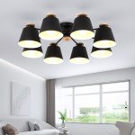 Люстра на штанге SCAD D88 Black ImperiumLoft 196822-26