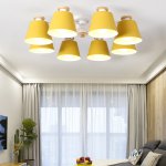 Люстра на штанге SCAD D88 Yellow ImperiumLoft 196834-26