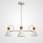 Люстра на штанге SINDRE D75 White ImperiumLoft 196852-26