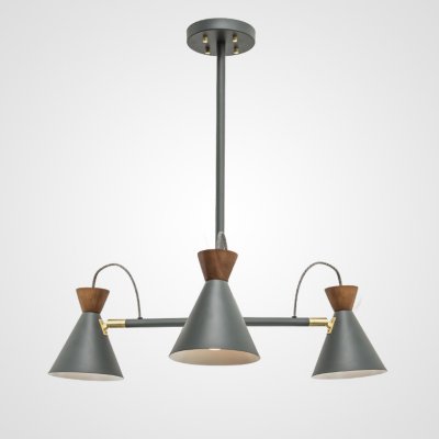 Люстра на штанге SINDRE D75 Grey ImperiumLoft 196853-26