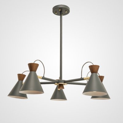 Люстра на штанге SINDRE D83 Grey ImperiumLoft 196854-26