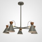 Люстра на штанге SINDRE D83 Grey ImperiumLoft 196854-26