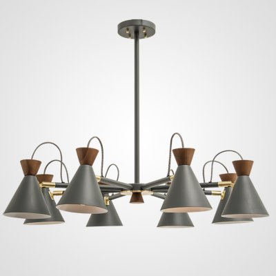 Люстра на штанге SINDRE D91 Grey ImperiumLoft 196855-26