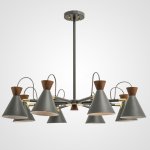 Люстра на штанге SINDRE D91 Grey ImperiumLoft 196855-26