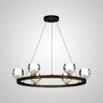 Подвесная люстра ILIANA CH D60 Brass Black ImperiumLoft 196877-23