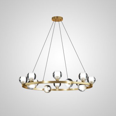 Подвесная люстра ILIANA CH D80 Brass ImperiumLoft 196882-23