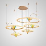 Подвесная люстра AMELIS RING D40 D40 D60 D60 D80 ImperiumLoft 196886-23