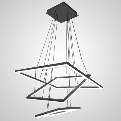 Подвесная люстра EDINBURGH D40 D60 D80 Black ImperiumLoft 196901-23 Подвесная люстра EDINBURGH D40 D60 D80 Black ImperiumLoft 196901-23