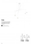 Подвесной светильник Ideal lux FISH SP3 BIANCO (196961)