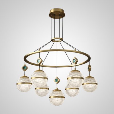 Подвесная люстра LUARA CH L7 ImperiumLoft 197806-23