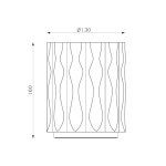 Торшер напольный Artemide 1987010A Fiamma