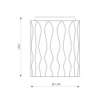 Потолочный светильник Artemide 1988020A Fiamma