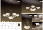 Плафон стекло Odeon light G1989 ALICANTE 295*91мм