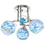 Люстра эконом Экономсвет 198HE/3CR BL