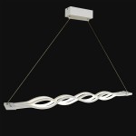 Люстра Геометрия 2-1624-WH+YN LED