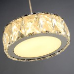 Люстра Геометрия 2-1628-1-CR+WH LED