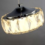 Люстра Геометрия 2-1628-1-CR+WH LED