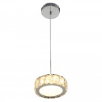 Люстра Геометрия 2-1628-1-CR+WH LED