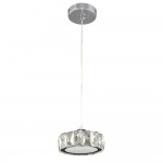 Люстра Геометрия 2-1628-1-CR+WH LED