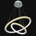 Люстра Геометрия 2-1636-2-WH Y LED