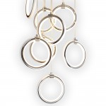 Люстра диодная Геометрия 2-1644-10-CR Y LED