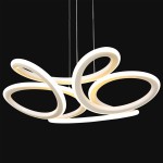 Люстра Геометрия 2-1649-WH Y LED