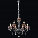 Чехол для люстры бархатный серебристого цвета 0.7м