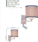 Настенный светильник Favourite 2002-2W Essentia