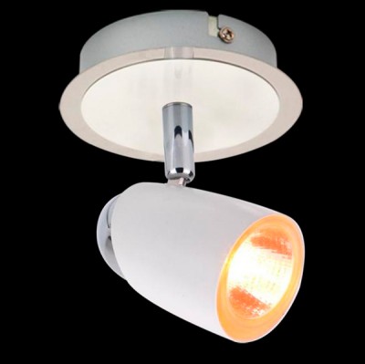 Светильник Eurosvet 20021/1 хром/белый Светильник Eurosvet 20021/1 хром/белый