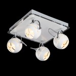 Светильник потолочный Eurosvet 20023/4 хром/белый