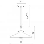 Светильник подвесной Divinare 2003/02 SP-1 DELTA