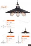 Светильник подвесной Divinare 2003/11 SP-1 DELTA