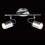 Светильник Eurosvet 20044/2 хром/черный