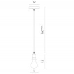 Светильник подвесной Divinare 2005/01 SP-1 DELTA